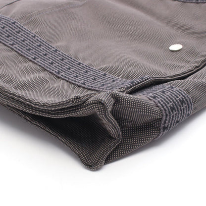 Hermes Shoulder Bag Her Line Besace Gray Canvas — view 5
