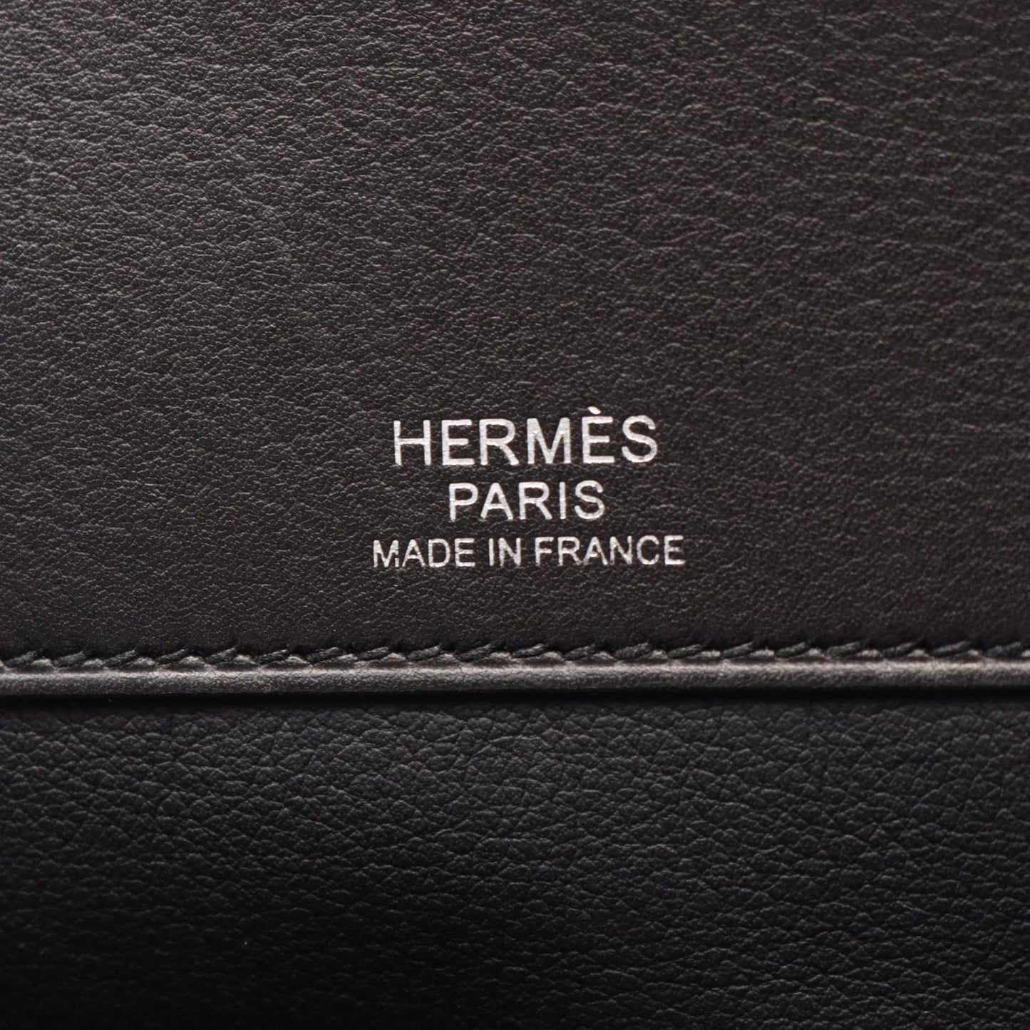 Hermes Shoulder Bag Sac a Depeches 29 Black Leather — view 4