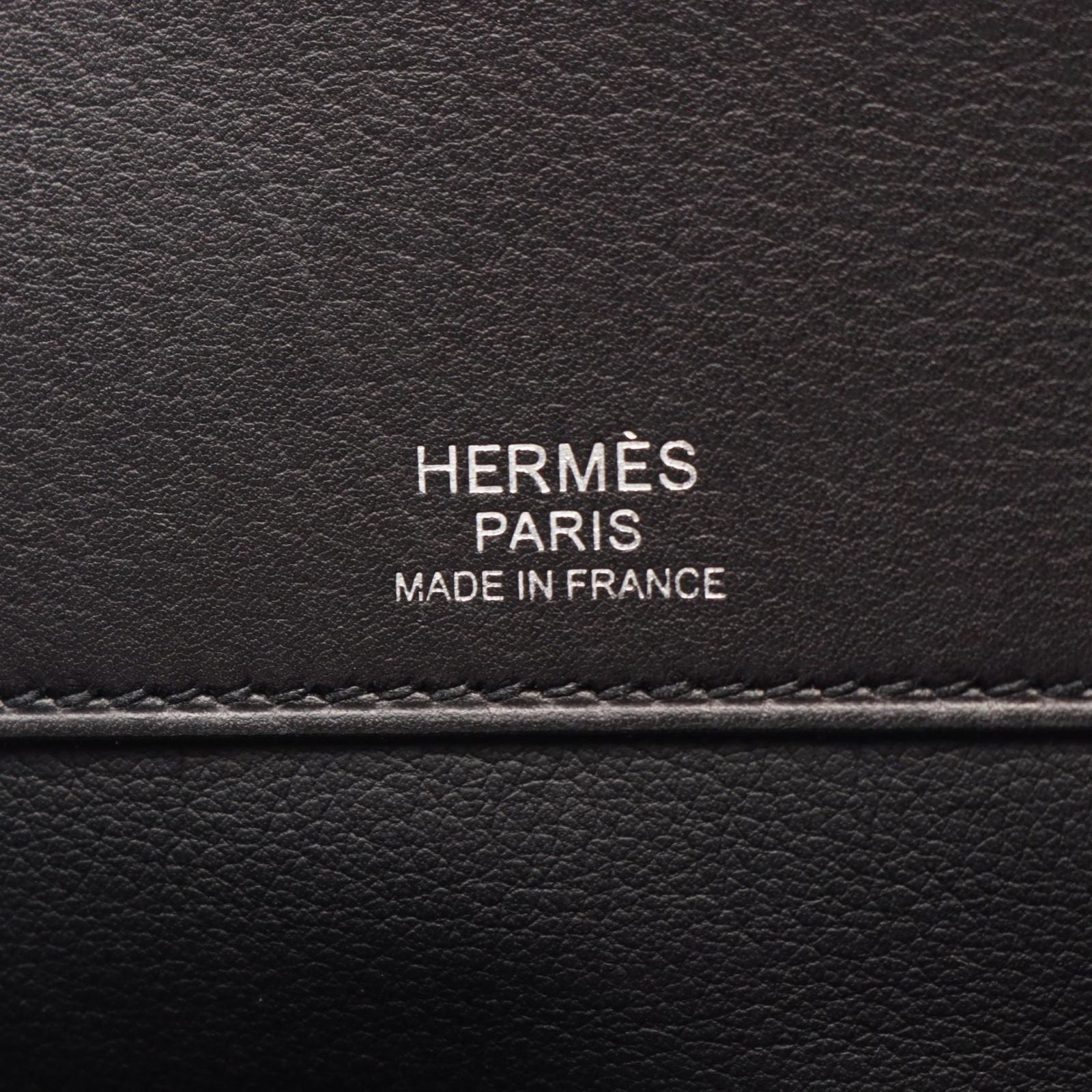 Hermes Shoulder Bag Sac a Depeches 29 Black Leather — view 4
