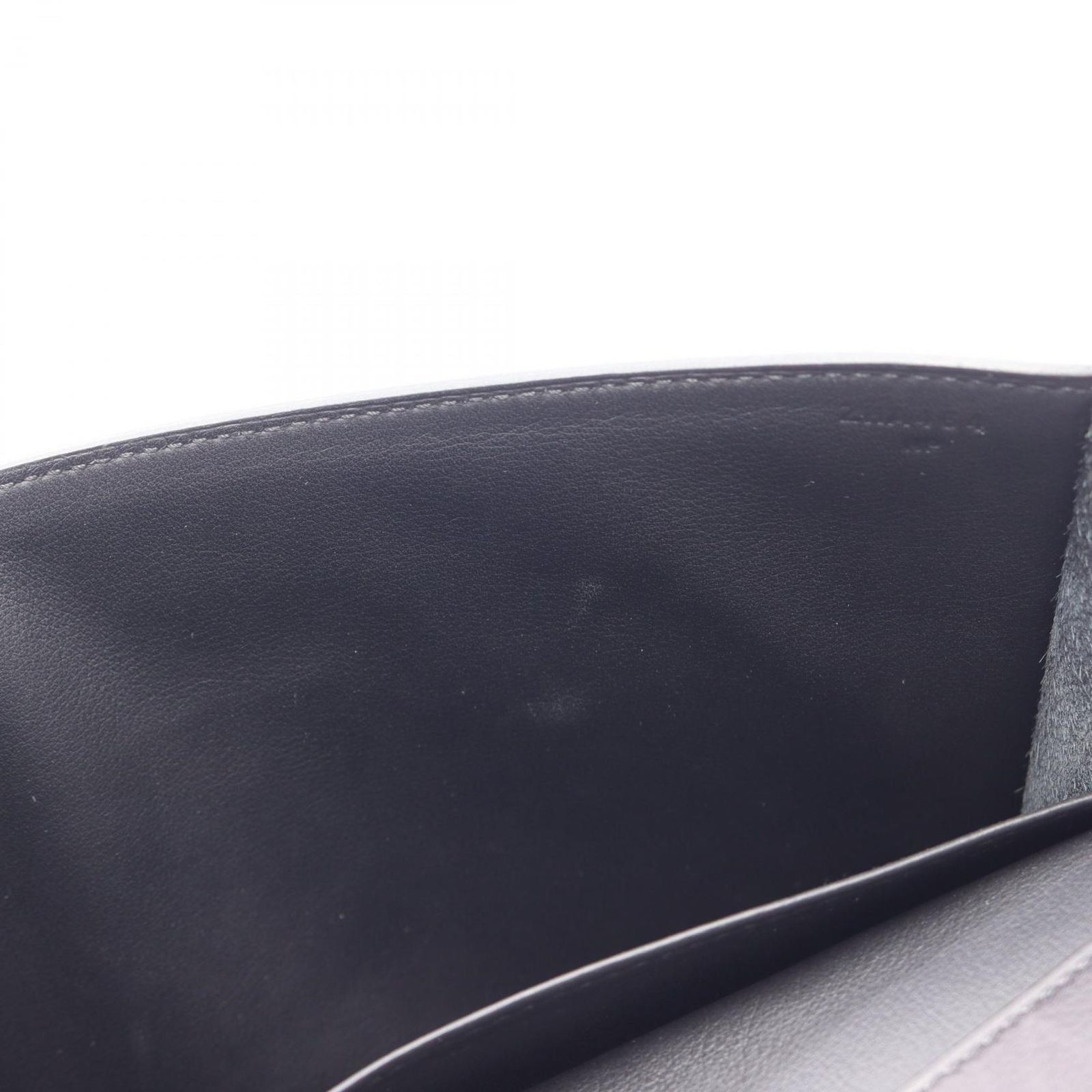 Hermes Shoulder Bag Sac a Depeches 29 Black Leather — view 6