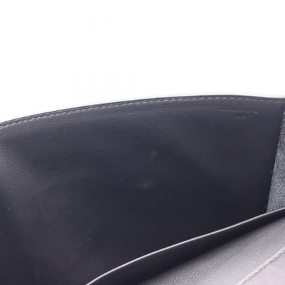 Hermes Shoulder Bag Sac a Depeches 29 Black Leather — view 6