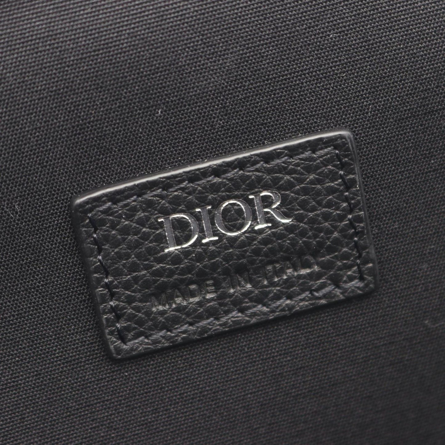 Dior Dior Backpack Back 8 Oblique Black Canvas Leather 8 Backpack — view 5