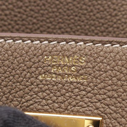 Hermes Handbag Birkin 30 Etoupe — view 4