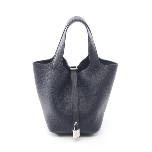 Hermes Handbag Picotin Lock PM Blue New Leather
