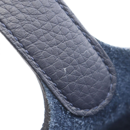 Hermes Handbag Picotin Lock PM Blue New Leather — view 9