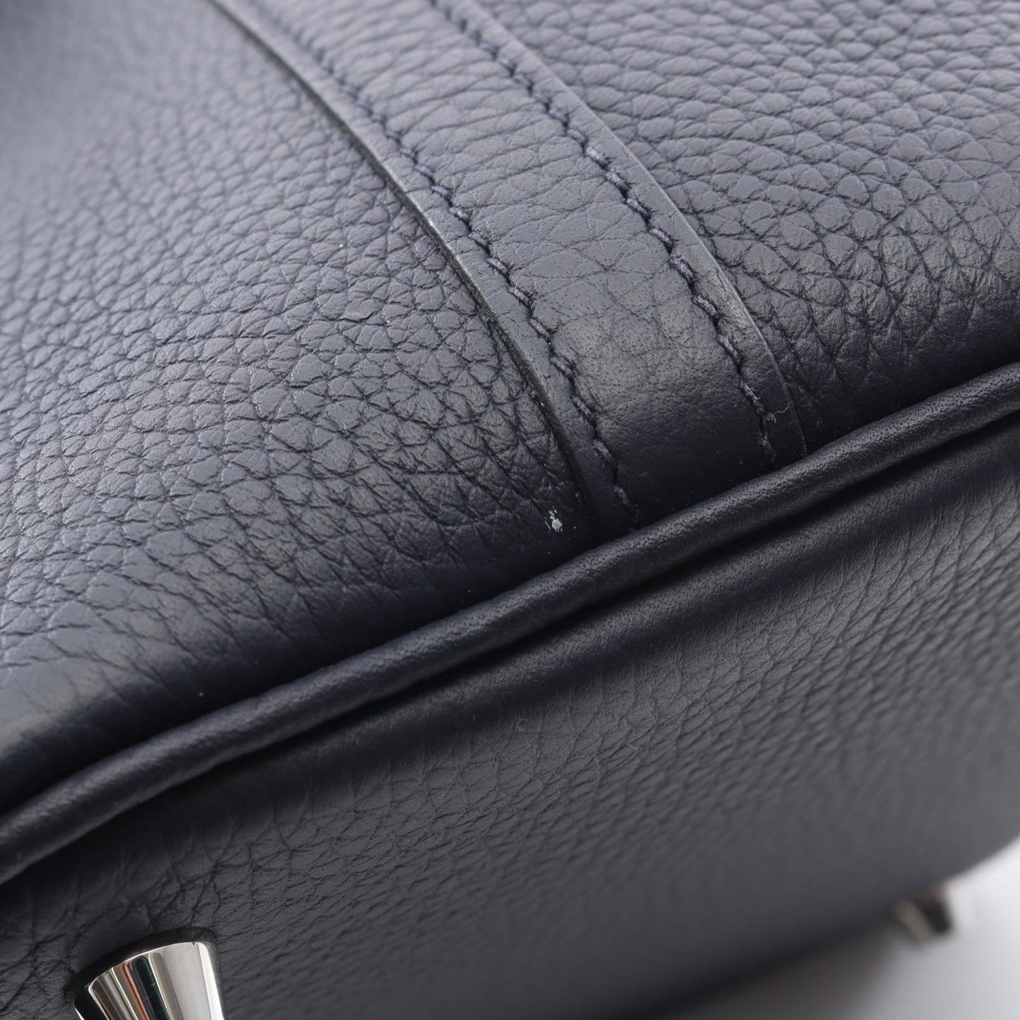 Hermes Handbag Picotin Lock PM Blue New Leather — view 6