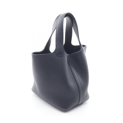 Hermes Handbag Picotin Lock PM Blue New Leather — view 2