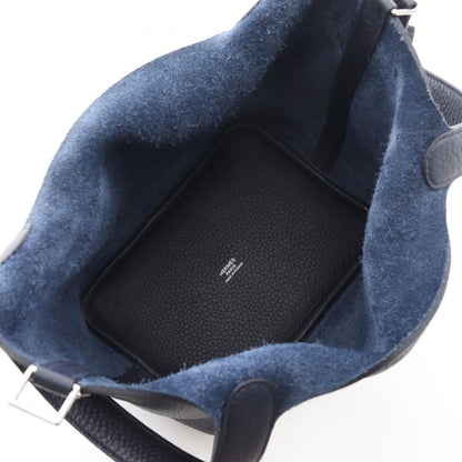 Hermes Handbag Picotin Lock PM Blue New Leather — view 3
