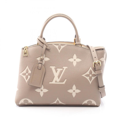Louis Vuitton Handbag Petit Palais PM 2-Way Tourterelle Cream Leather