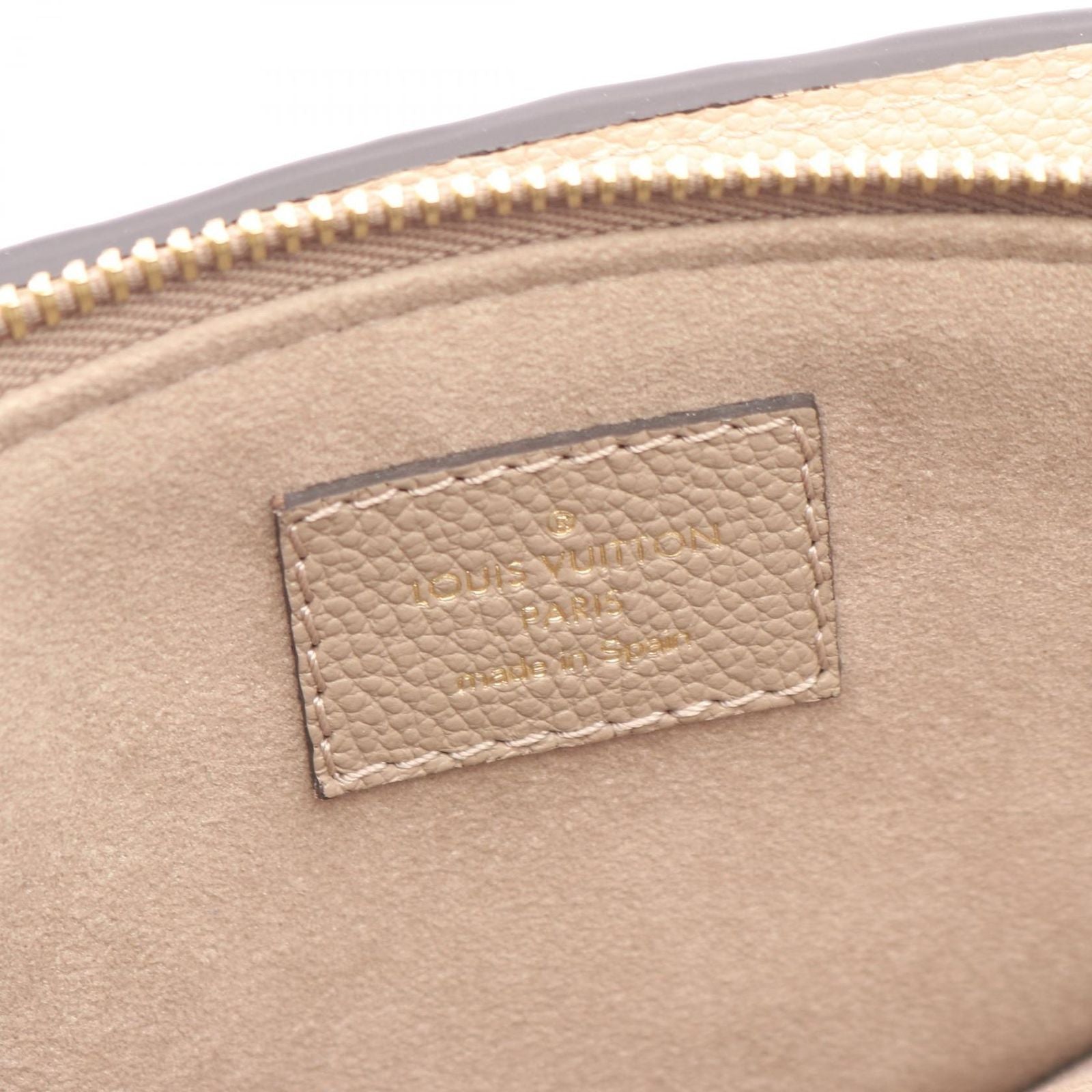 Louis Vuitton Handbag Petit Palais PM 2-Way Tourterelle Cream Leather — view 4