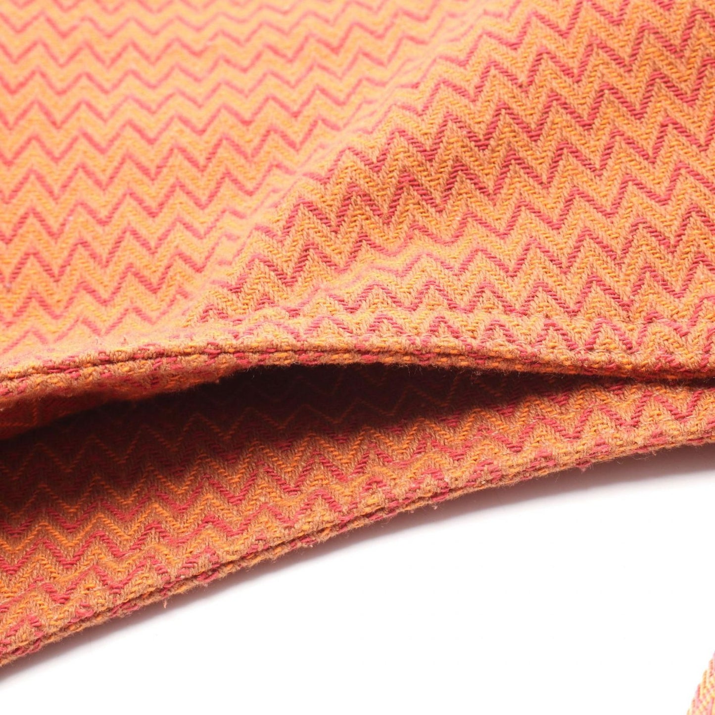 Hermes Shoulder Bag Sac Panthere Ju Orange Canvas — view 6
