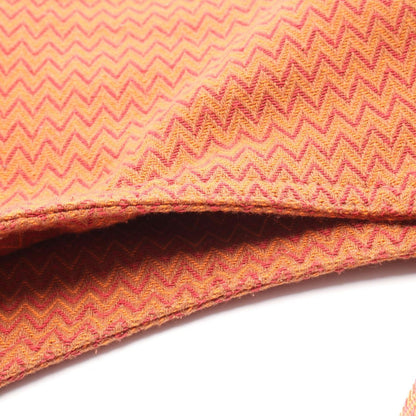 Hermes Shoulder Bag Sac Panthere Ju Orange Canvas — view 6