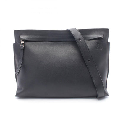 Loewe Shoulder Bag T Messenger Black Leather