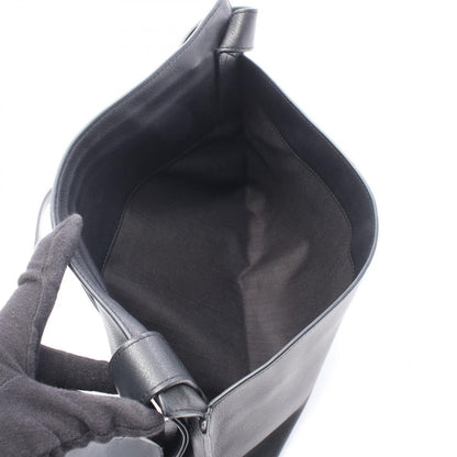 Loewe Shoulder Bag T Messenger Black Leather — view 5