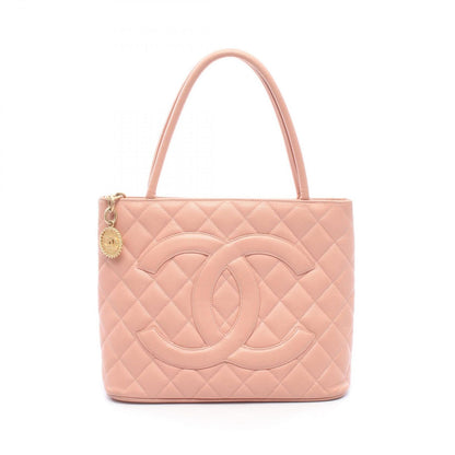 Chanel Tote Medallion ralpink Caviar Leather