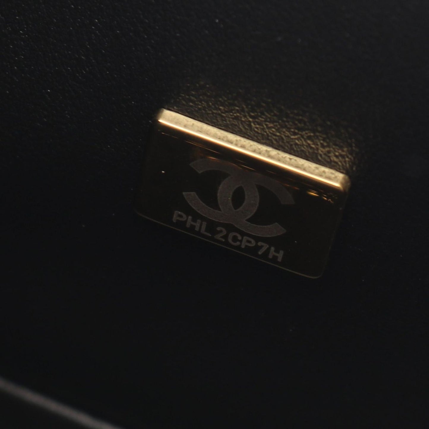 Chanel Shoulder Bag chanel Black Caviar Leather Chain — view 5