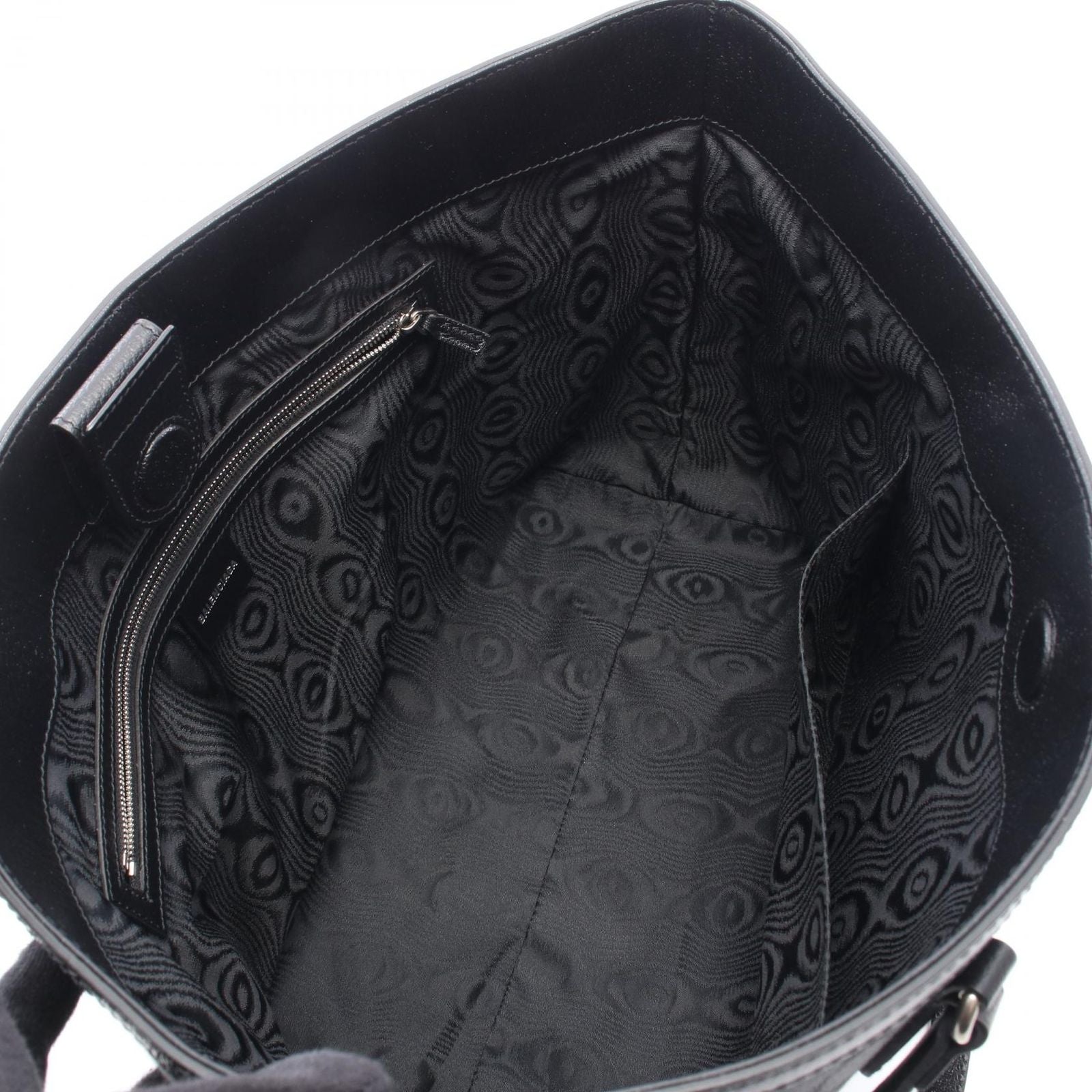 Gucci Tote The Hacker Project Black Canvas Leather — view 3