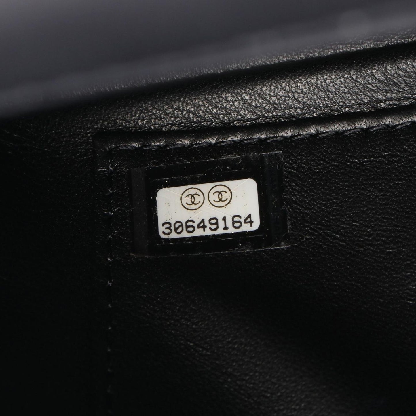 Chanel Shoulder Bag Quilted Black Leather Chain — view 5
