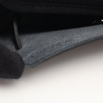 Hermes Shoulder Bag Herbag Zip Mini Black Canvas Leather — view 5