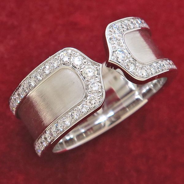 Cartier Edge Diamond 54 Ring — view 5