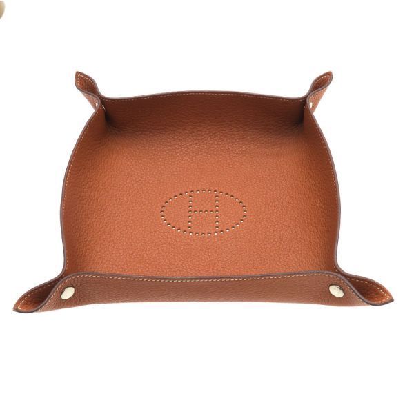 Hermes Vidopoche Tray Tableware Orange