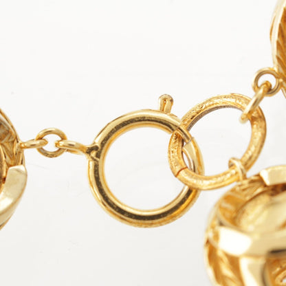 Chanel CC Logo Ball Bracelet Gold Plated — view 8