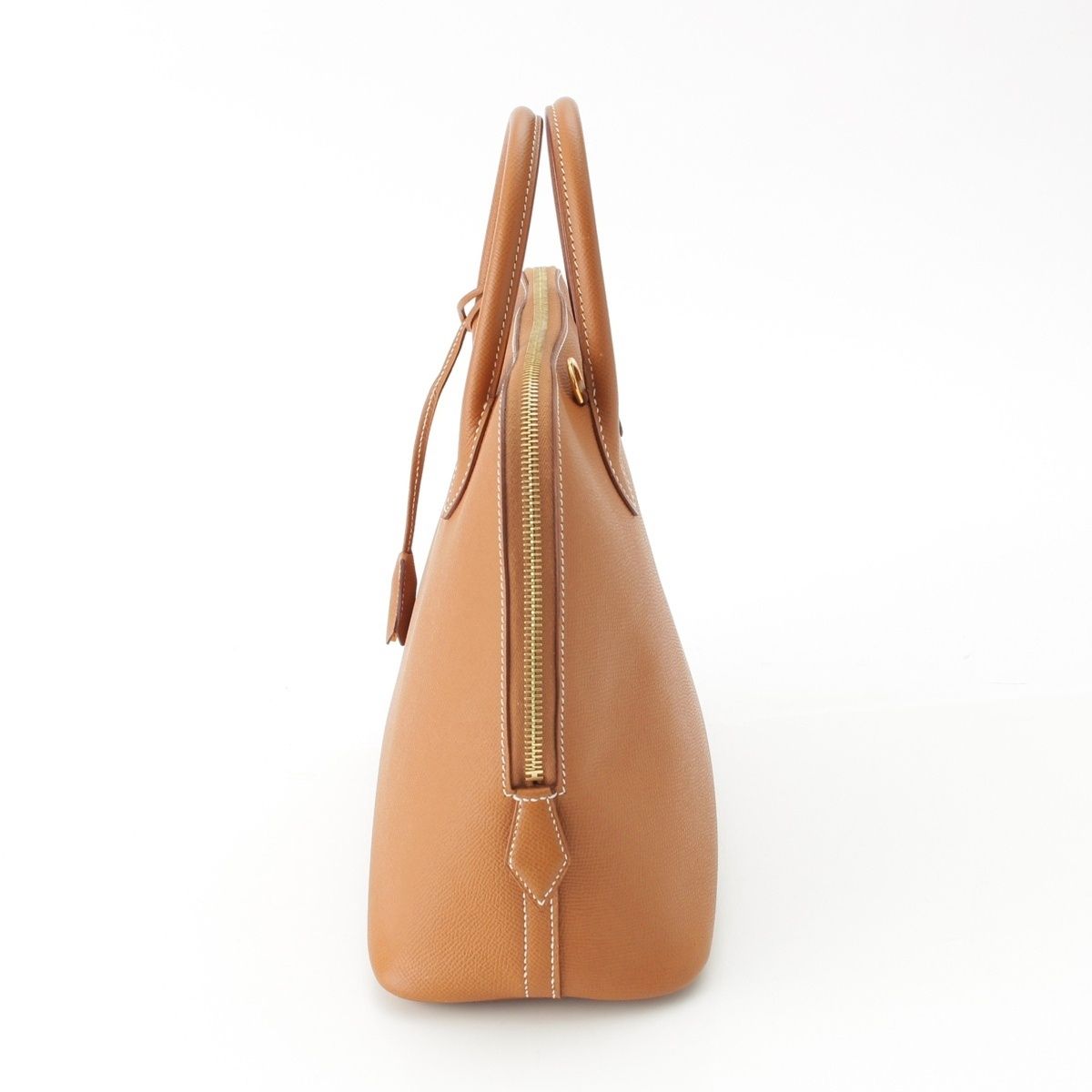 Hermes Veau Epsom Bolide Gold 2-Way Shoulder Handbag 30 Brown — view 3