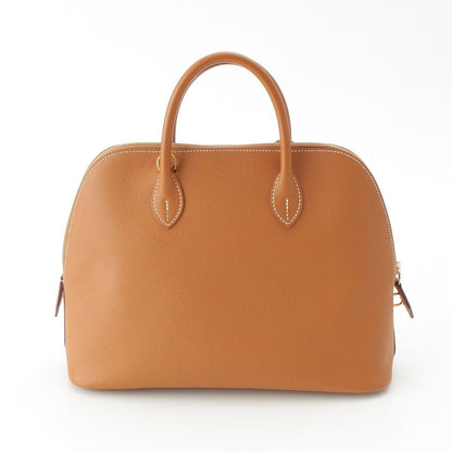 Hermes Veau Epsom Bolide Gold 2-Way Shoulder Handbag 30 Brown — view 4