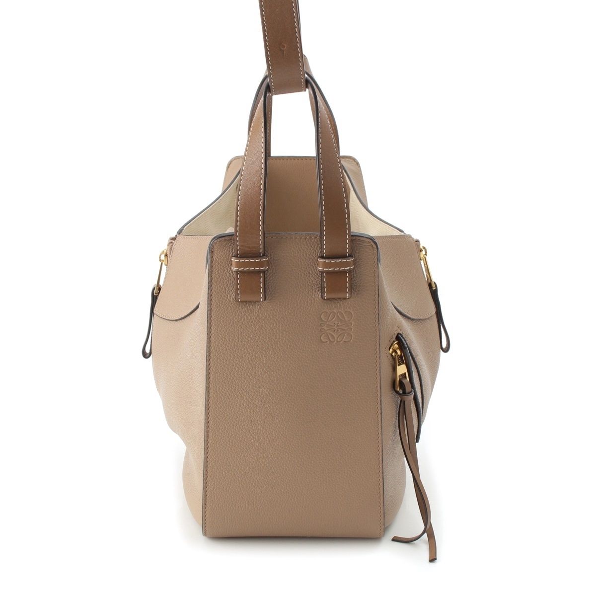 Loewe Hammock Small 2-Way Shoulder Handbag Sand