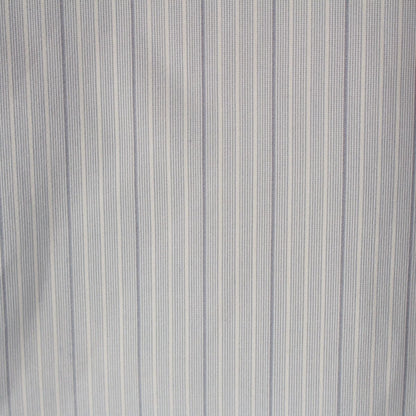 Dior Silk Stripe Bee Embroidery Shirt Blouse Top Light Blue 34 — view 8