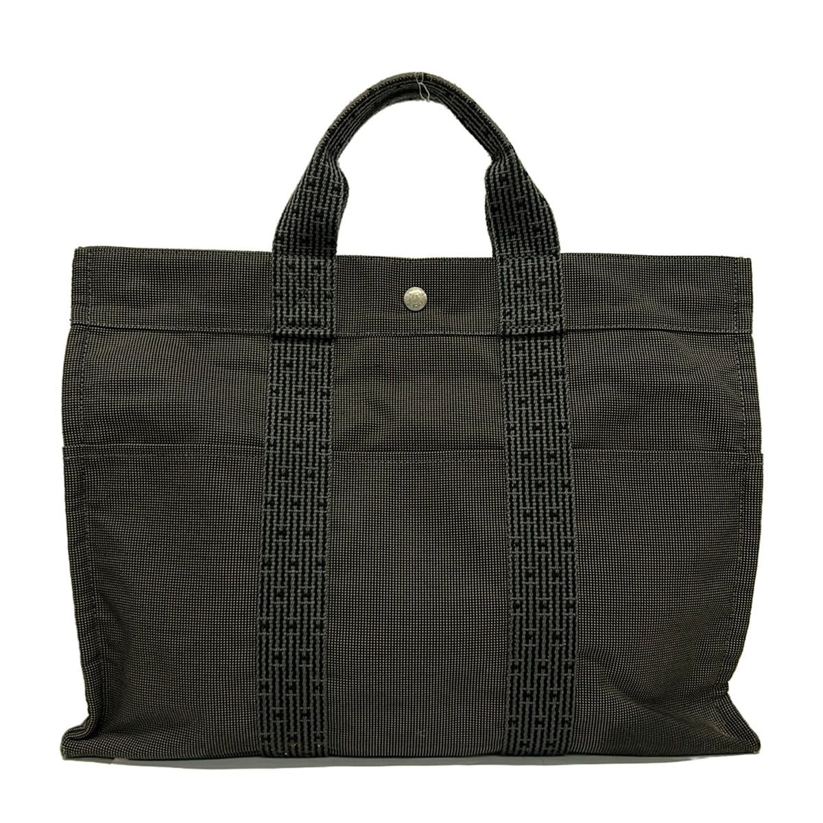 Hermes Tote Her Line Gray Vintage — view 3