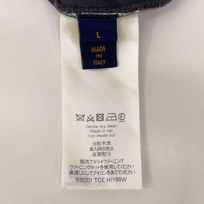 Louis Vuitton Tce Charcoal LV Vegeture Lace Embroidery T-Shirt — view 4