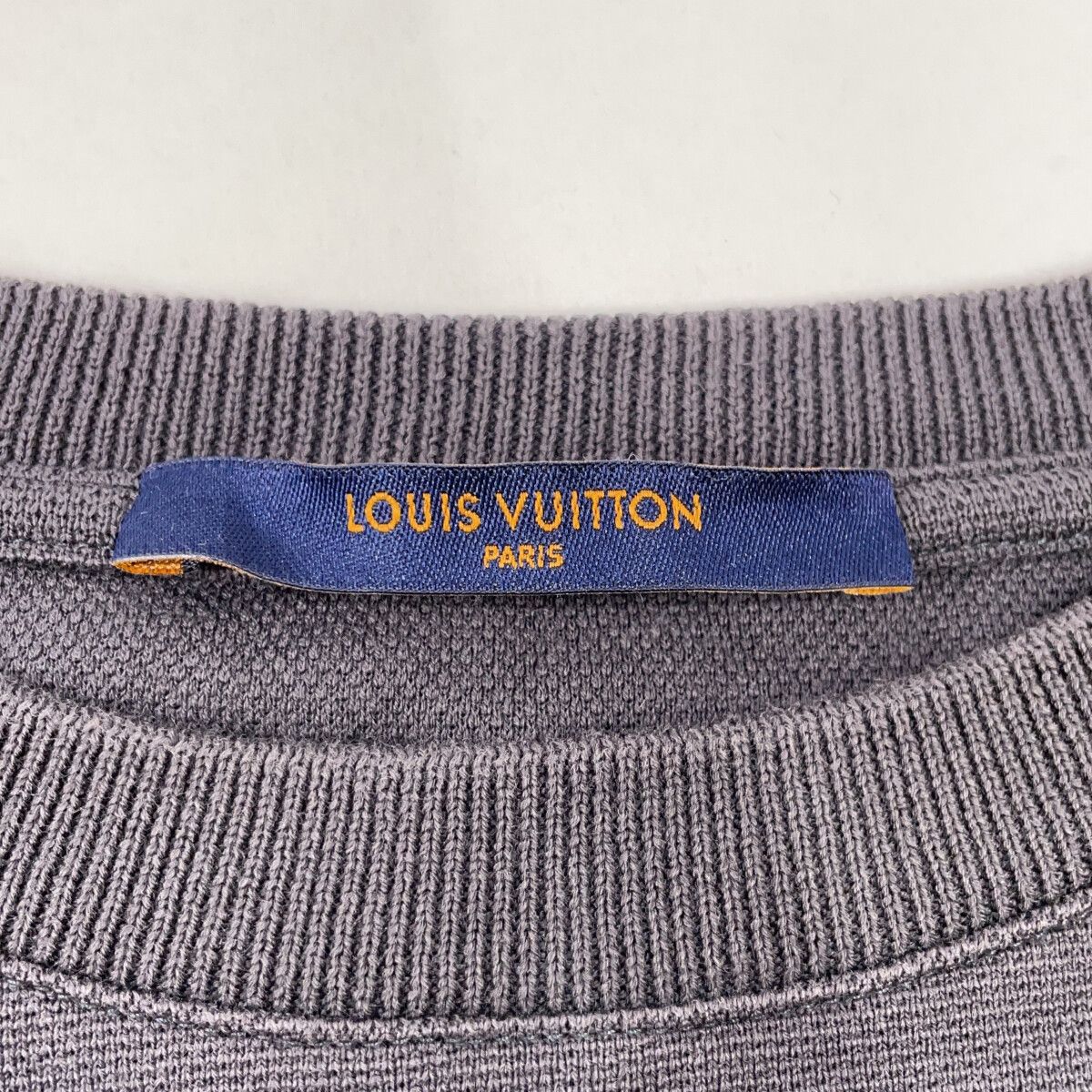 Louis Vuitton Tce Charcoal LV Vegeture Lace Embroidery T-Shirt — view 3