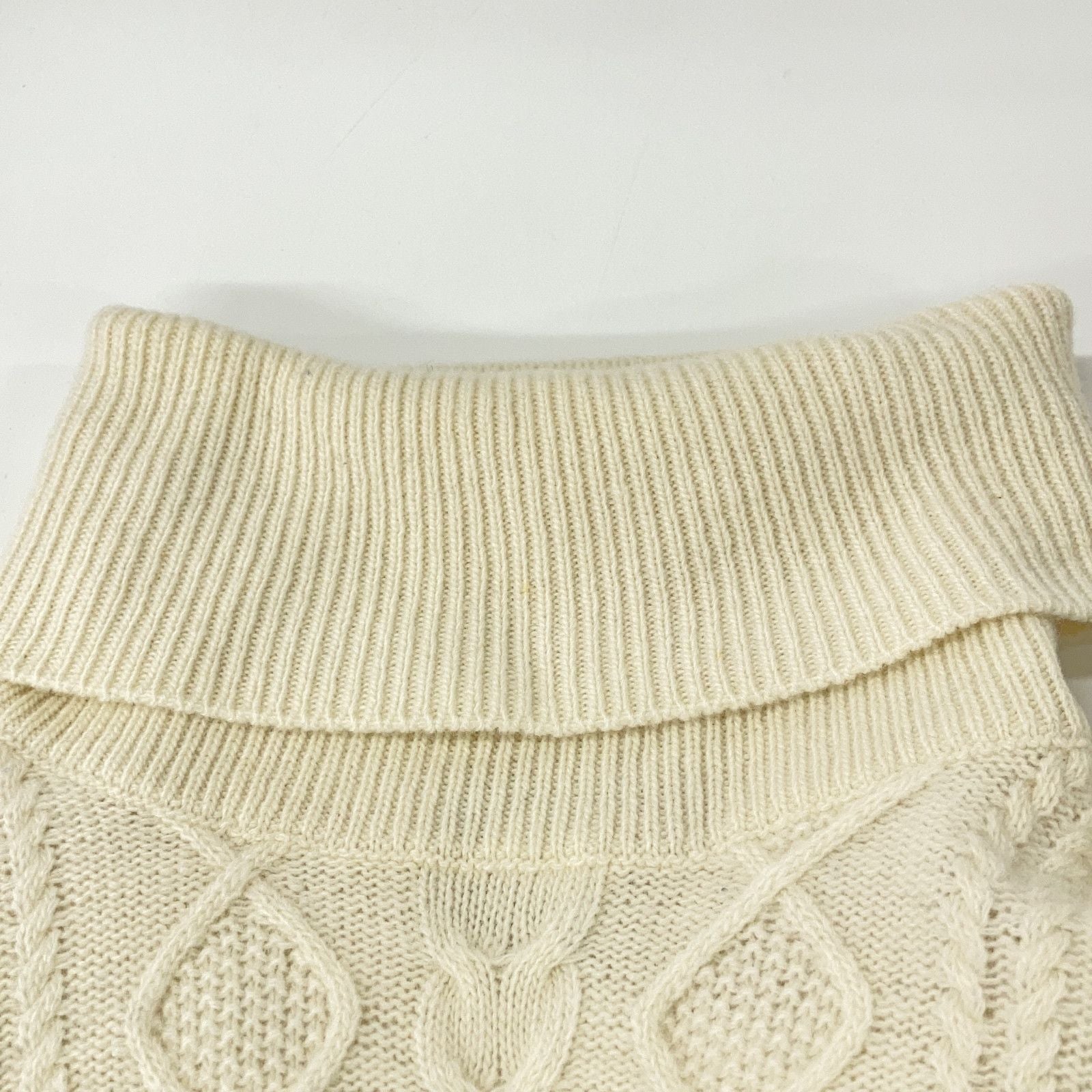 Moncler Gum Blue Wool Turtleneck Sweater — view 8