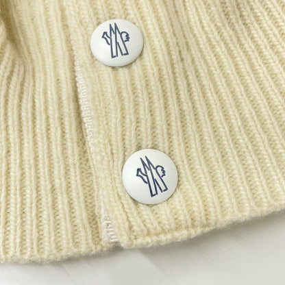 Moncler Gum Blue Wool Turtleneck Sweater — view 6