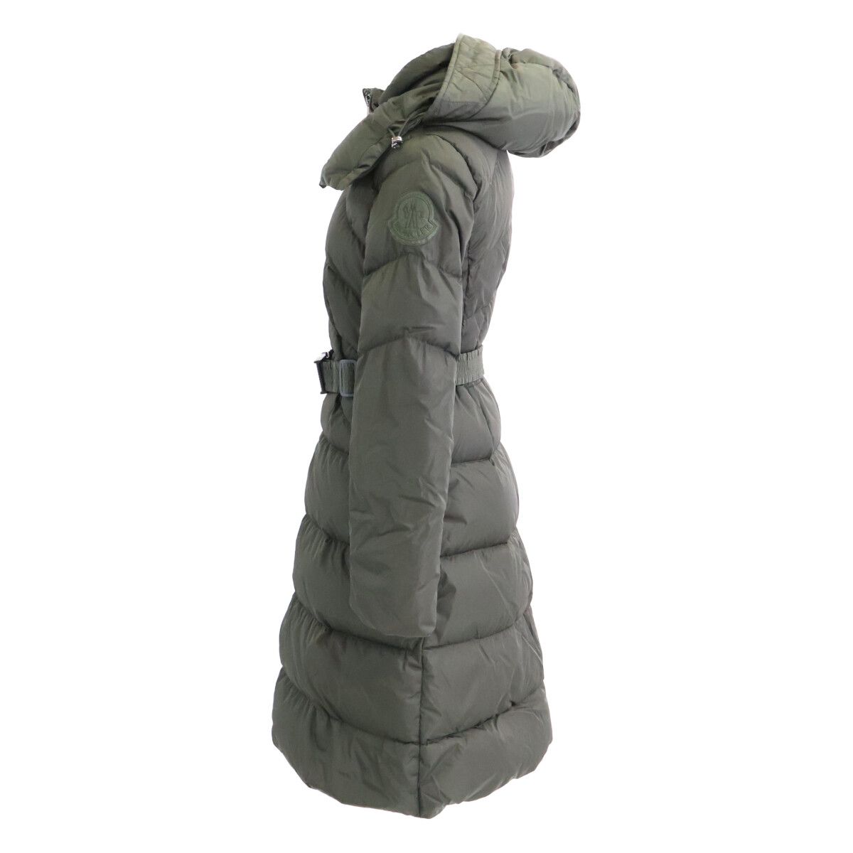 Moncler Agot Hooded Down Coat — view 2