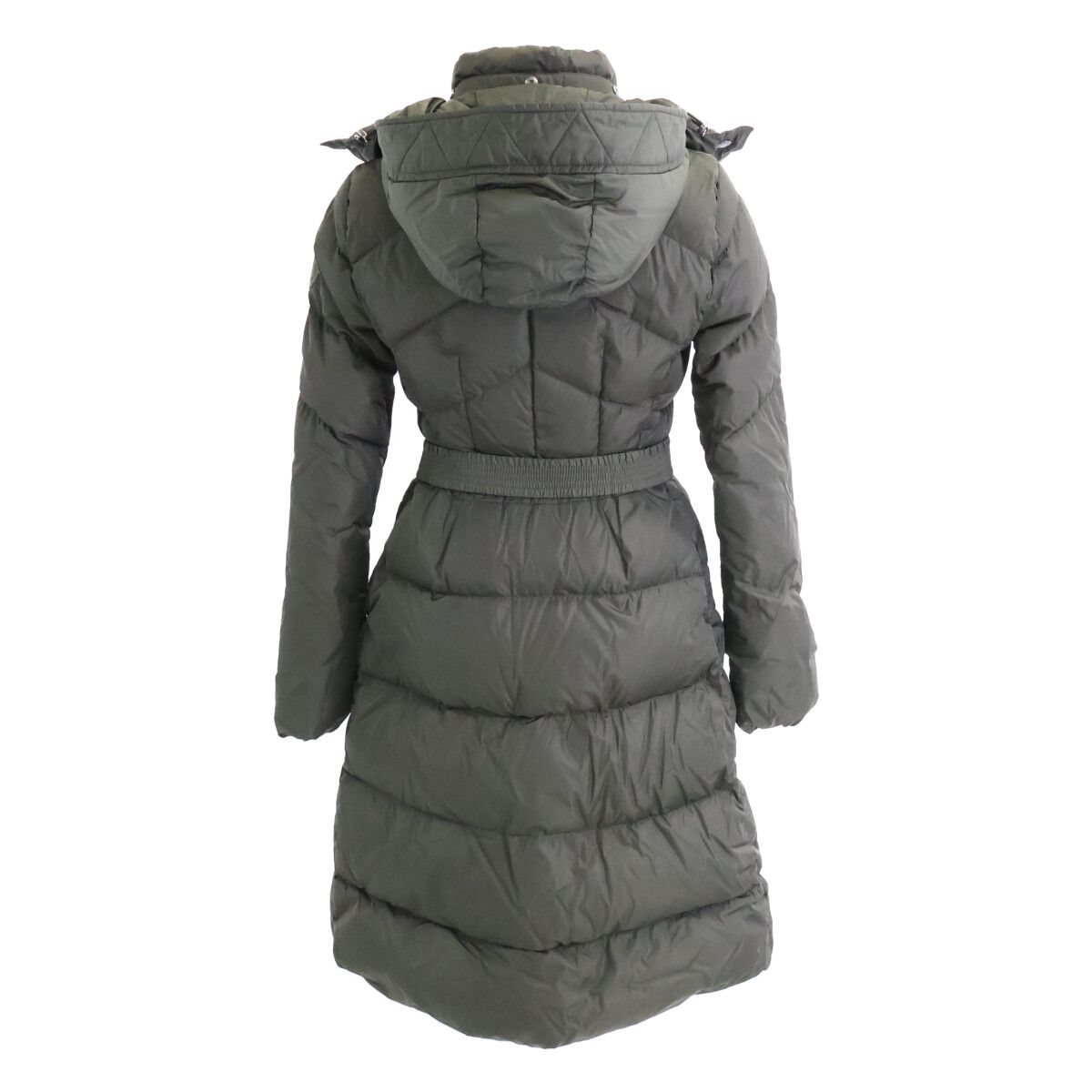 Moncler Agot Hooded Down Coat — view 3