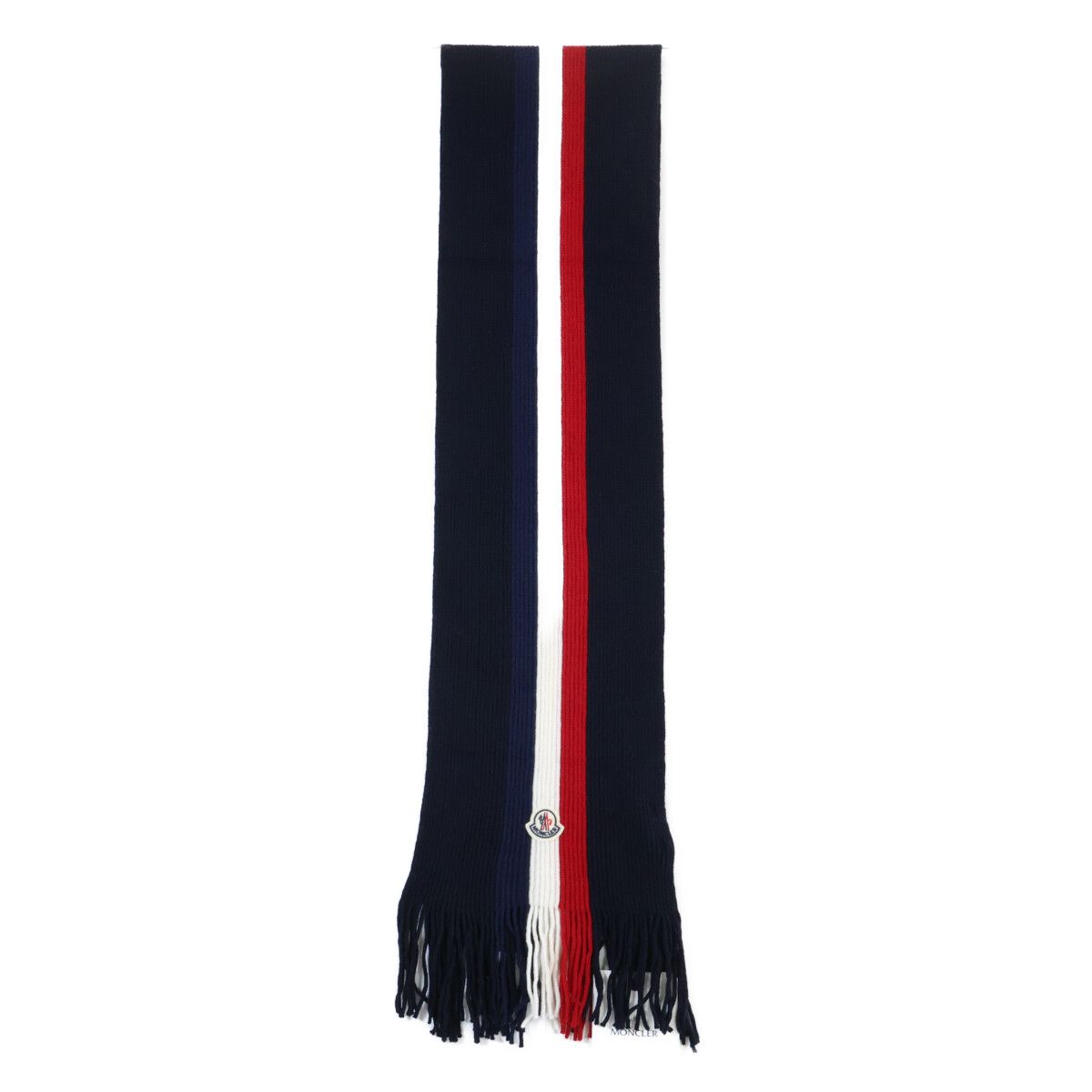 Moncler Sciarpa Wool Tricolor Scarf — view 2
