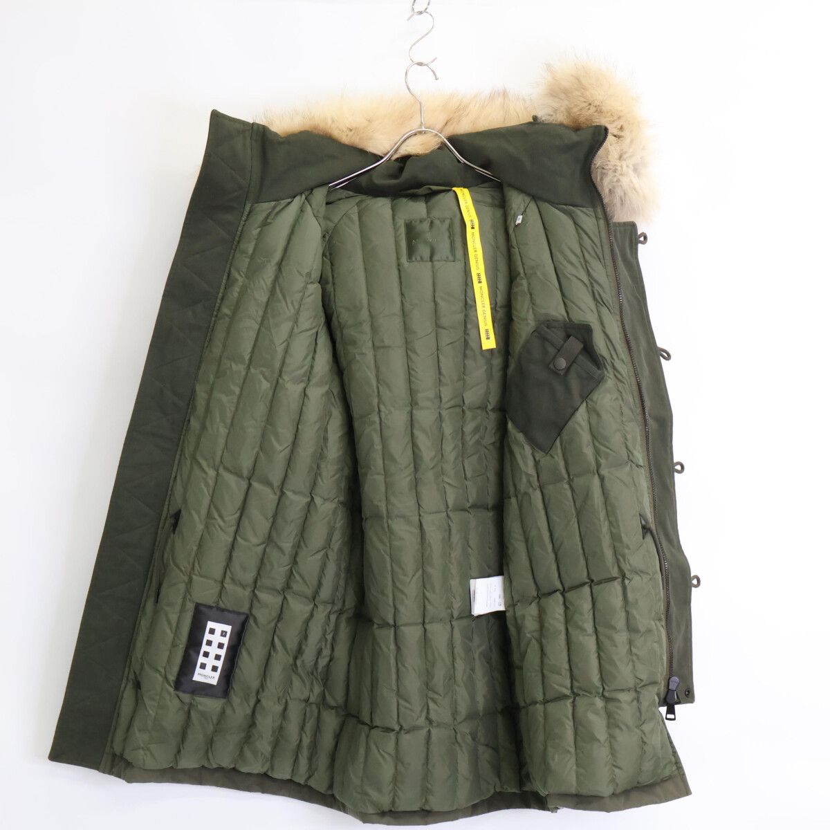 Moncler Genius Undefeated Fendorf Back Logo Hooded Down Jacket — view 5