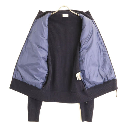 Moncler Tricot Cardigan Knit Contrast Corduroy Down Jacket — view 4