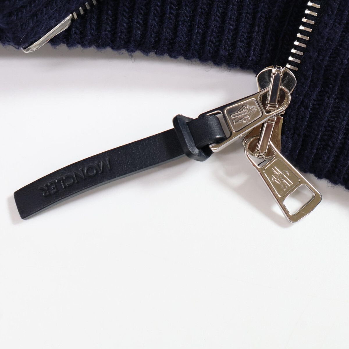 Moncler Tricot Cardigan Knit Contrast Corduroy Down Jacket — view 9