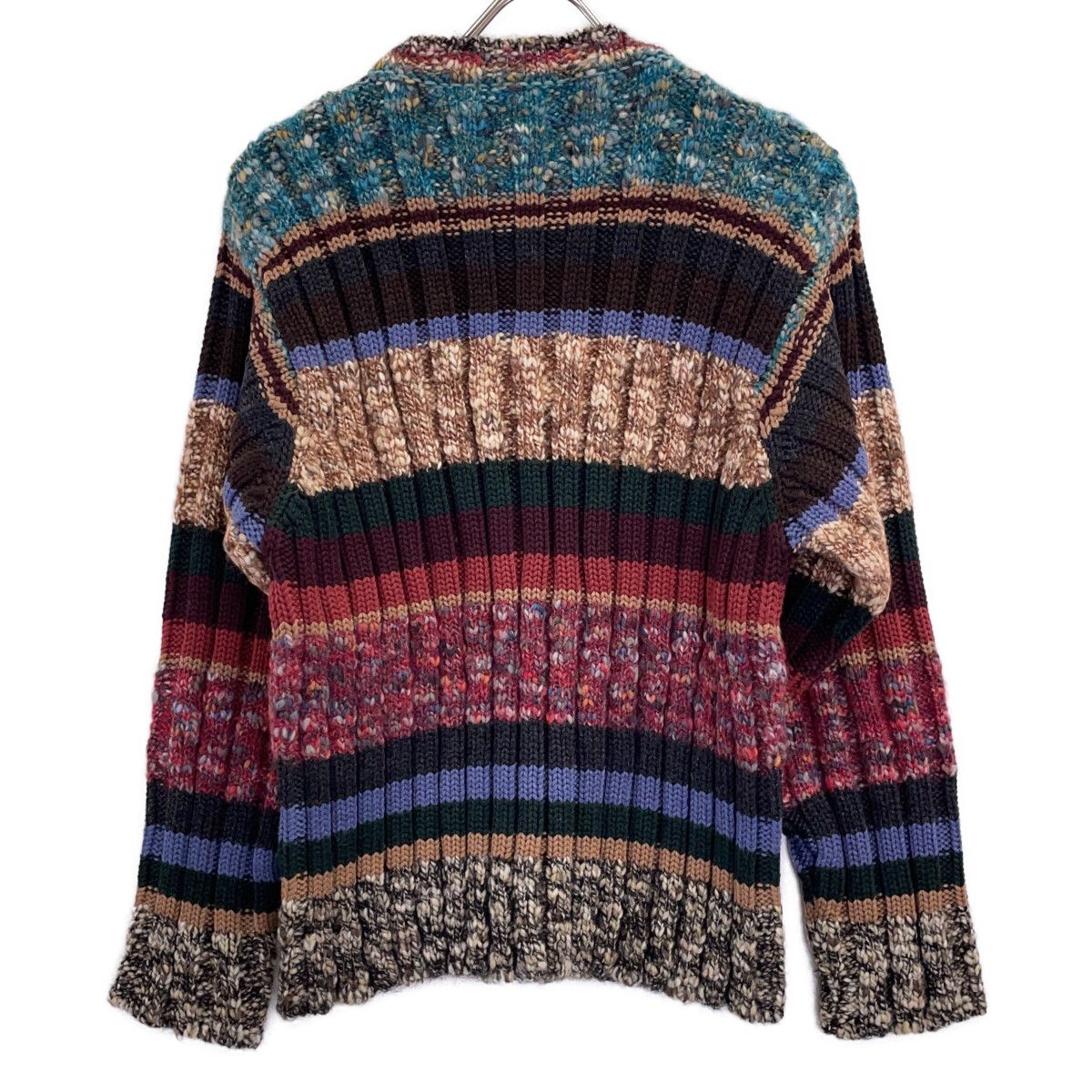 Dolce & Gabbana Border Angora Knit Sweater 46 — view 2