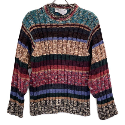 Dolce & Gabbana Border Angora Knit Sweater 46