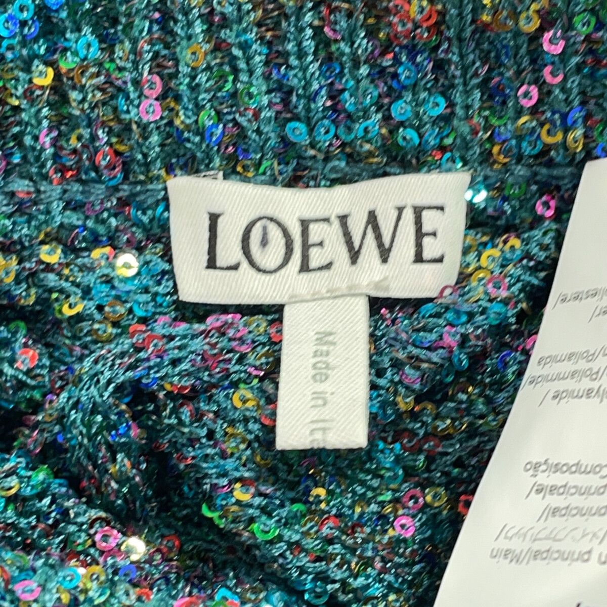 Loewe Sequin Knit Long XS Sweater — view 4