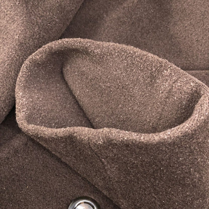 Max Mara Brown Wool 100 Semi Double Long Coat 36 — view 9