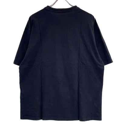 Balenciaga Black Lowercase Logo Short Sleeve T-Shirt — view 2