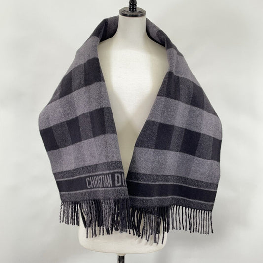 Dior Black Gray Shawl Jacket