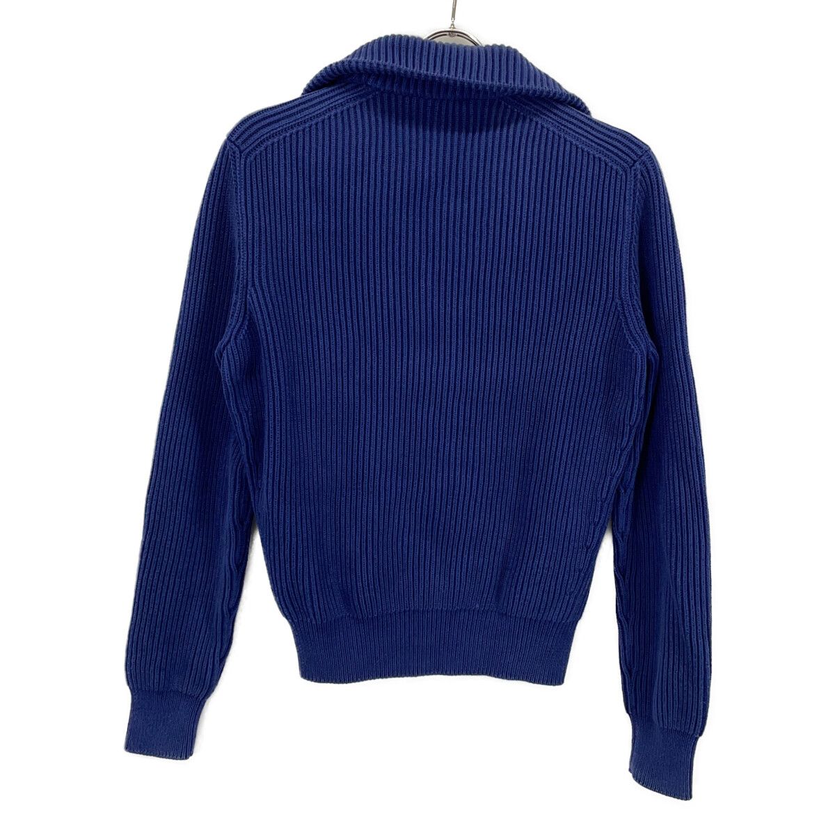 Prada Blue Cotton Drivers Knit 44 Sweater — view 2
