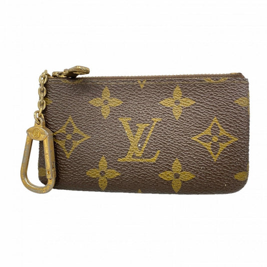 Louis Vuitton Coin Case Monogram Pochette Cles Brown