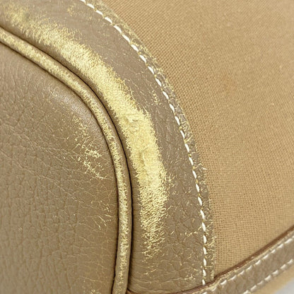 Hermes Tote Garden Zip PM Toile Officier Etoupe Silver — view 7